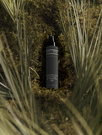 Hyaluronic Acid Face Cream for Masculine Skin (moisturizing/calming/healthy skin)