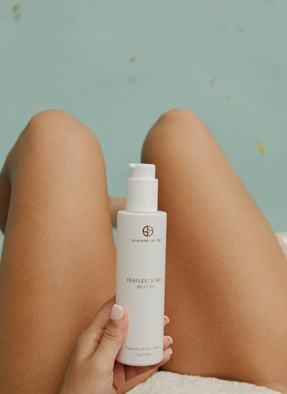 Fearless Mama Belly Oil - Help Prevent Stretch Marks + Smoothing Therapy