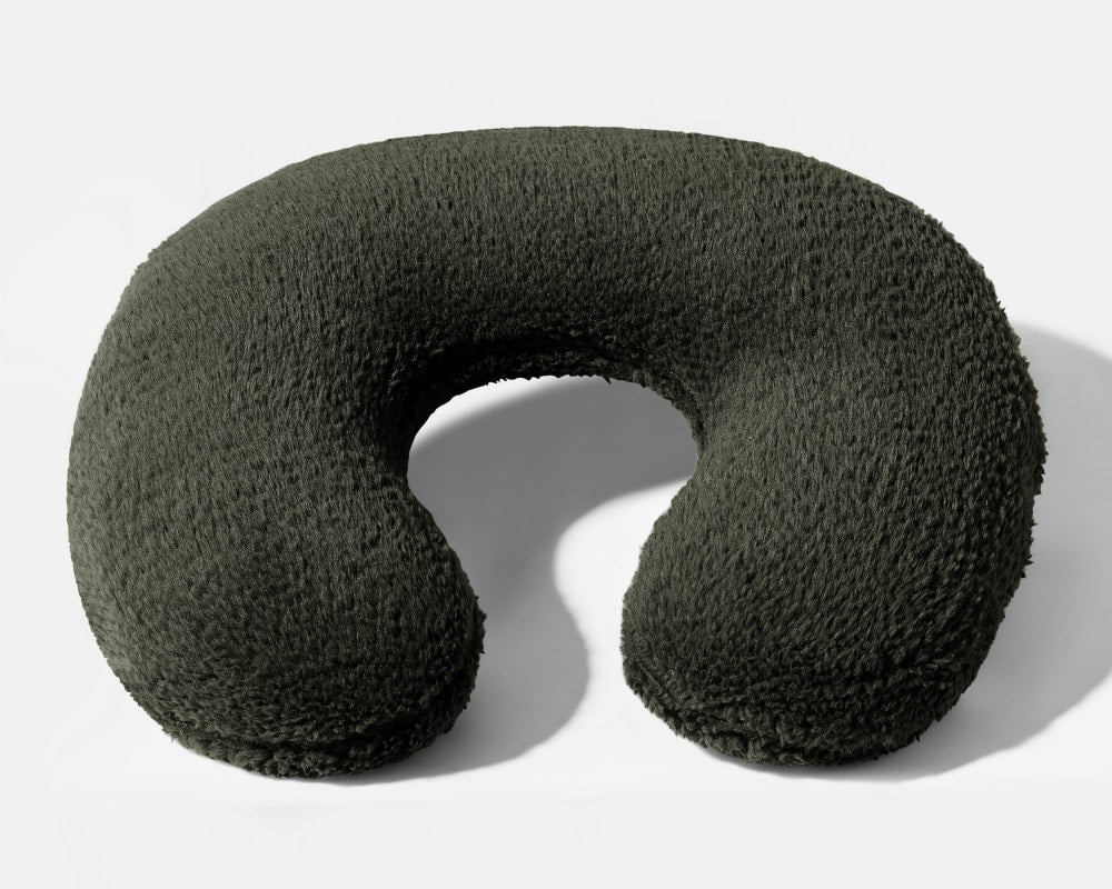 Weighted Neck Pillow With 4 Pound Clay Bead Core For Heat Or Cold Therapy