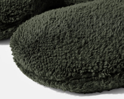 Weighted Neck Pillow With 4 Pound Clay Bead Core For Heat Or Cold Therapy