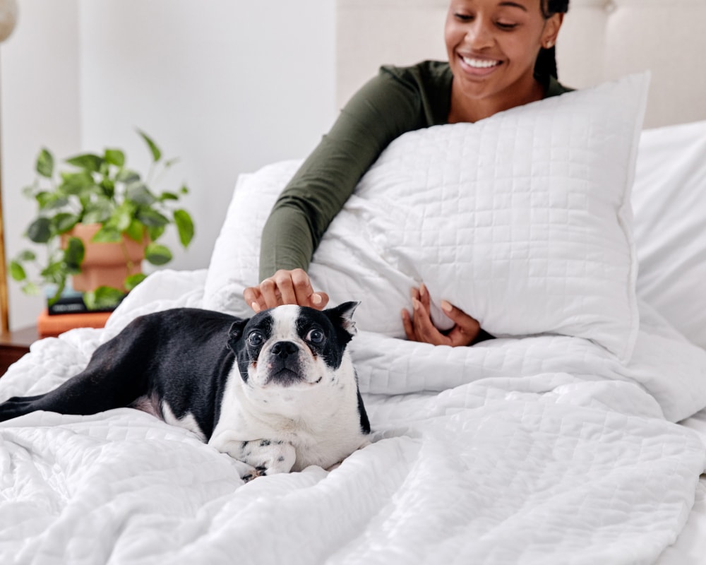 Gravity Weighted Blanket Sleep Enhancement Proven by SleepScore Study