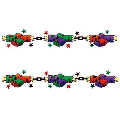 Graveyard Grip Tattoo Band - Temporary Kids Tattoo Band