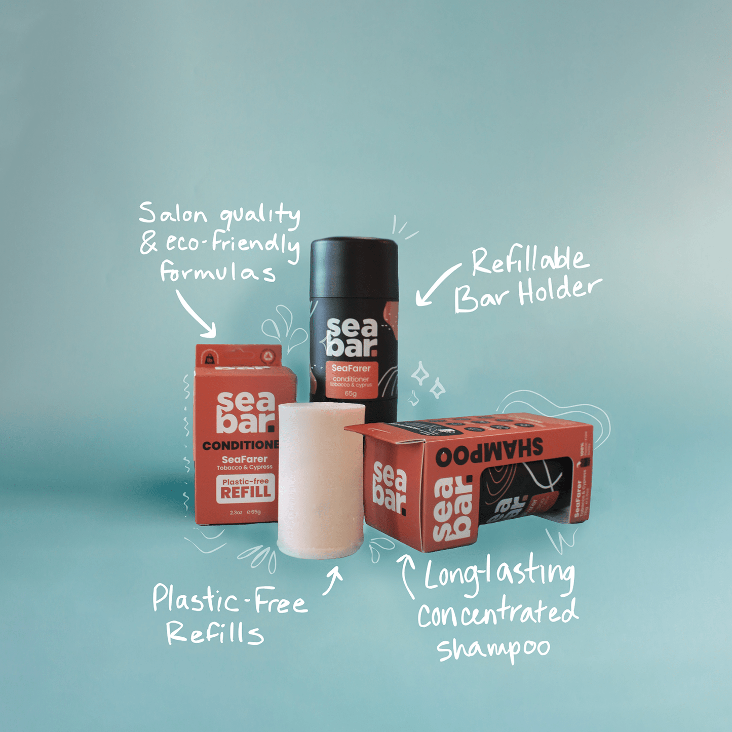 REFILL - SeaFarer Shampoo Bar