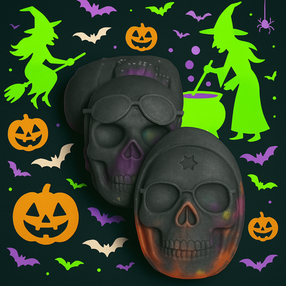 Halloween Spooky Skulls 💀💀