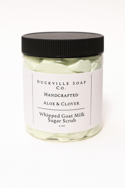 Whipped Goat Milk  Sugar Scrub