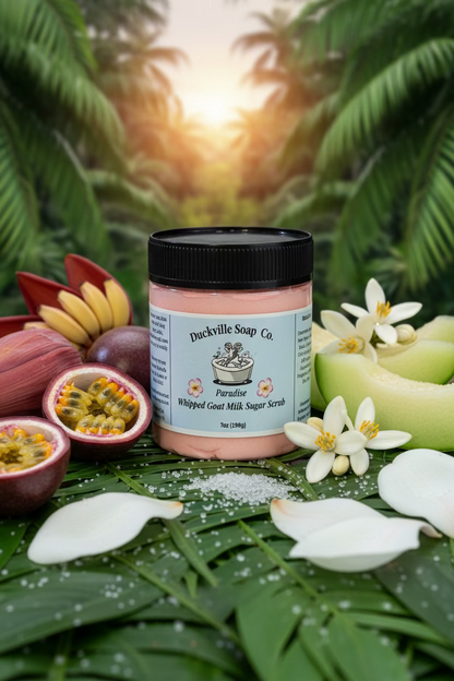 Whipped Goat Milk  Sugar Scrub