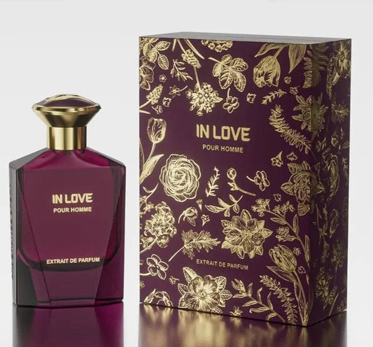 In Love Pour Homme  By Fragrance Story For Men 3.4oz EDP Spray