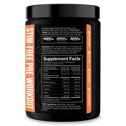 The Curse! Stim-Free Pump