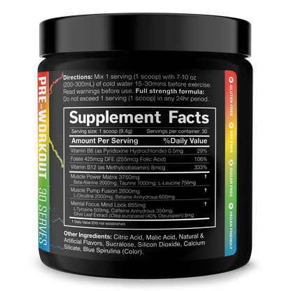 The Shadow! Pre-Workout