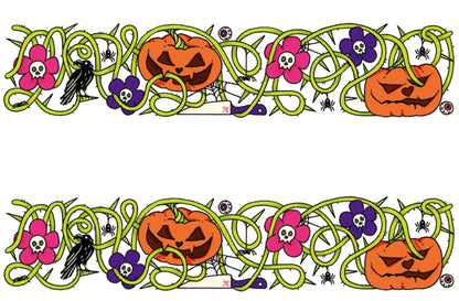 Jack-O Tattoo Band - Temporary Kids Tattoo Band