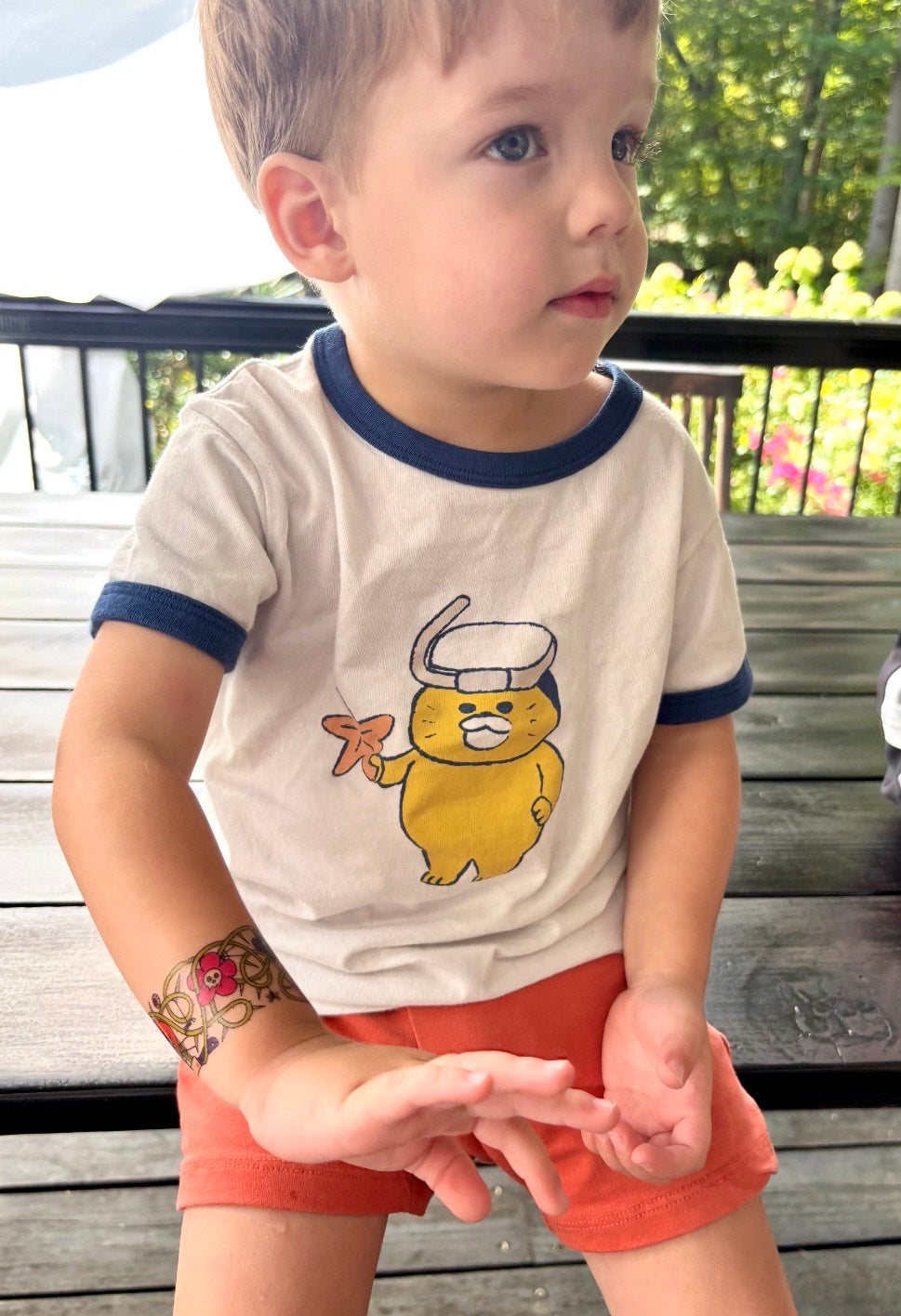 Jack-O Tattoo Band - Temporary Kids Tattoo Band