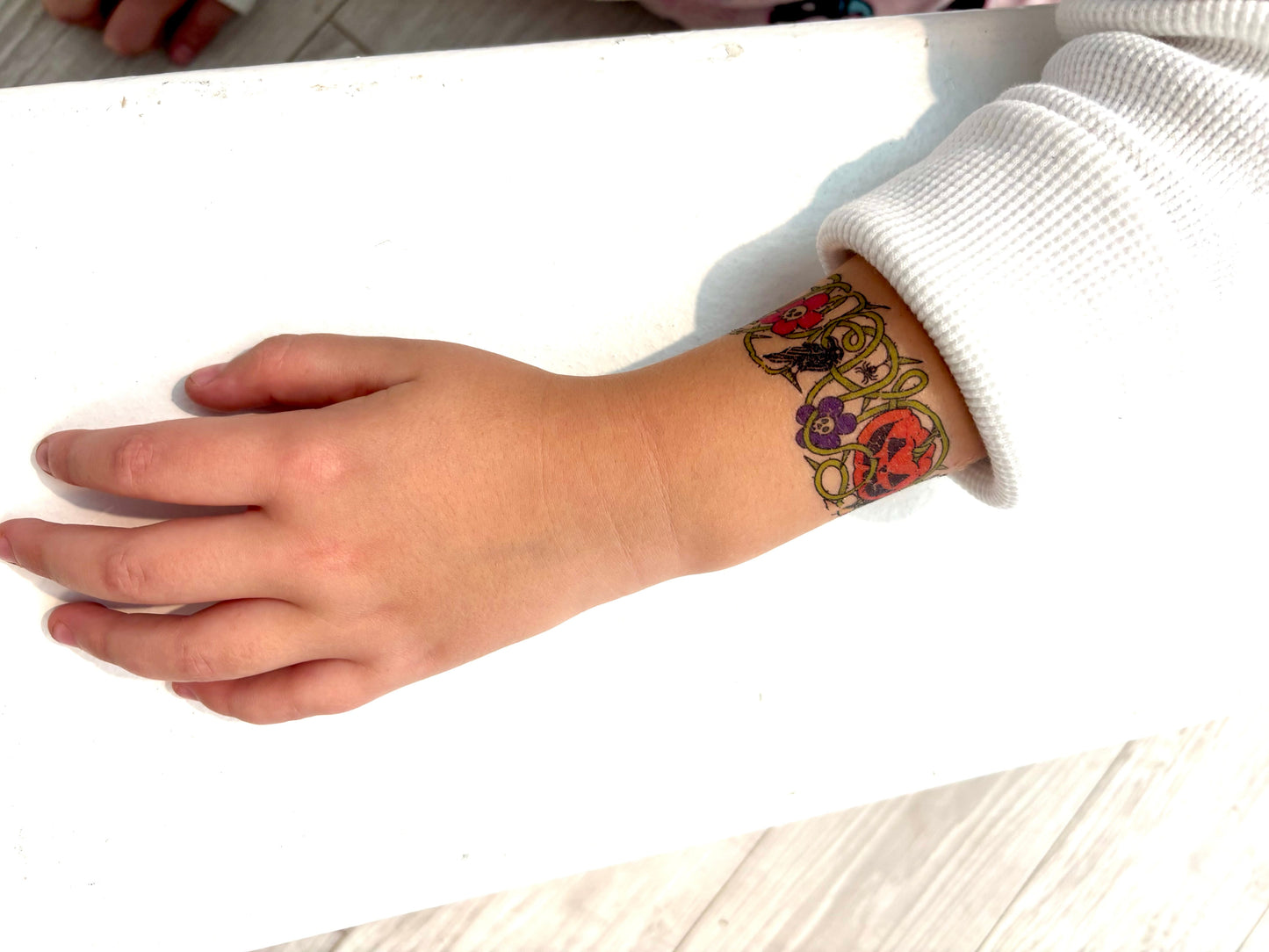Jack-O Tattoo Band - Temporary Kids Tattoo Band