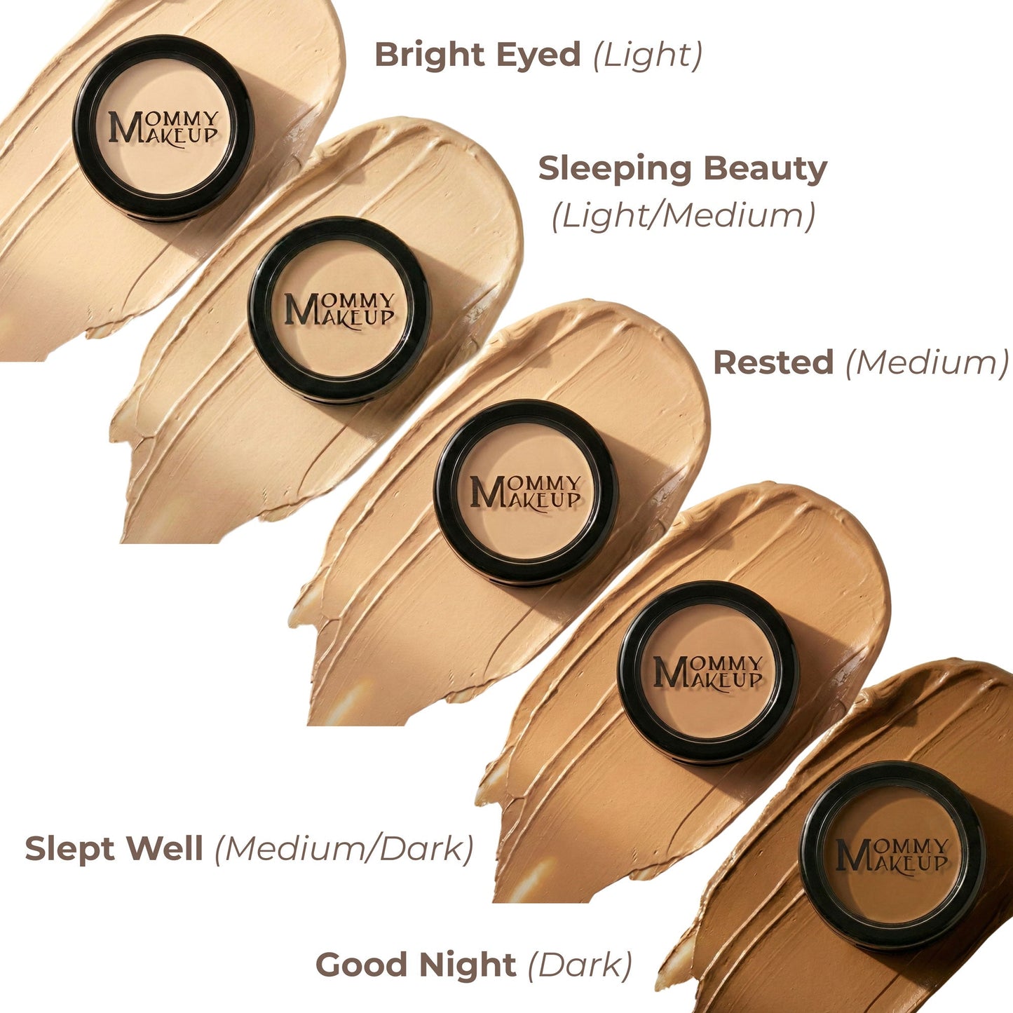 Mommy's Little Helper Concealer, Eyeshadow Base & Face Cover Up - Bright Eyed (Light)