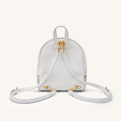 Mira & Moss Francine Clear Backpack - Ivory