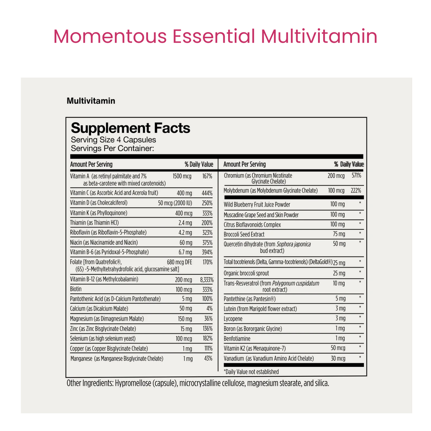 Essential Multivitamin