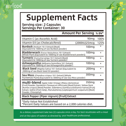 Organic Sea Moss Capsules