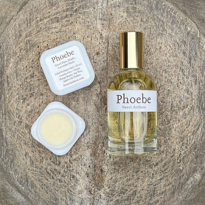 Phoebe - lavender, snow, & sweet pine