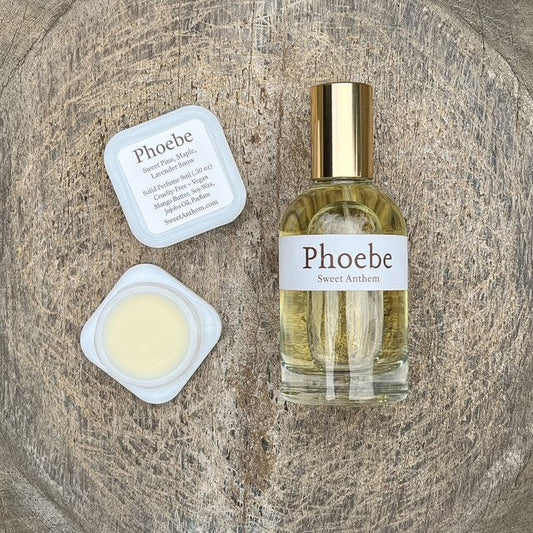 Phoebe - lavender, snow, & sweet pine