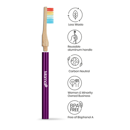 Revolve Manual Toothbrush with Replaceable Head - LGBTQ+ Equality