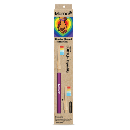 Revolve Manual Toothbrush with Replaceable Head - LGBTQ+ Equality