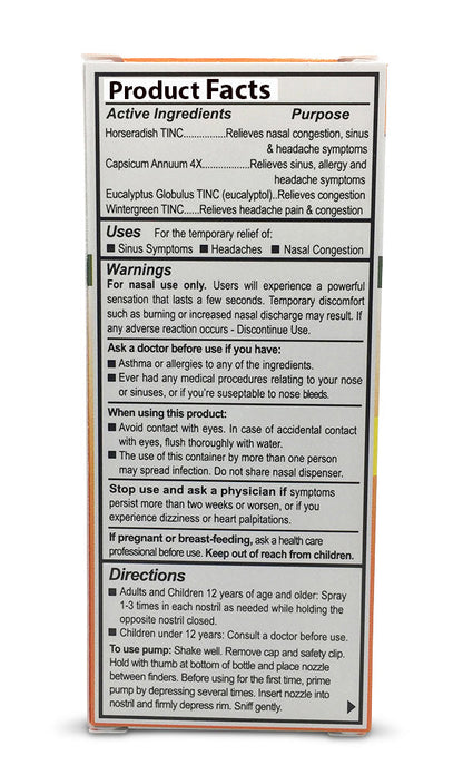 Sinus Plumber Natural Nasal Spray | Fast Sinus & Allergy Support
