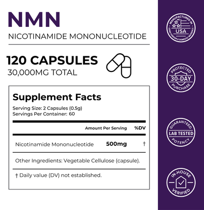 NMN Capsules 500MG