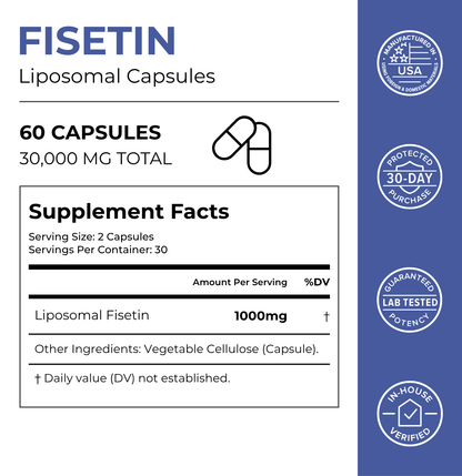 Liposomal Fisetin Capsules
