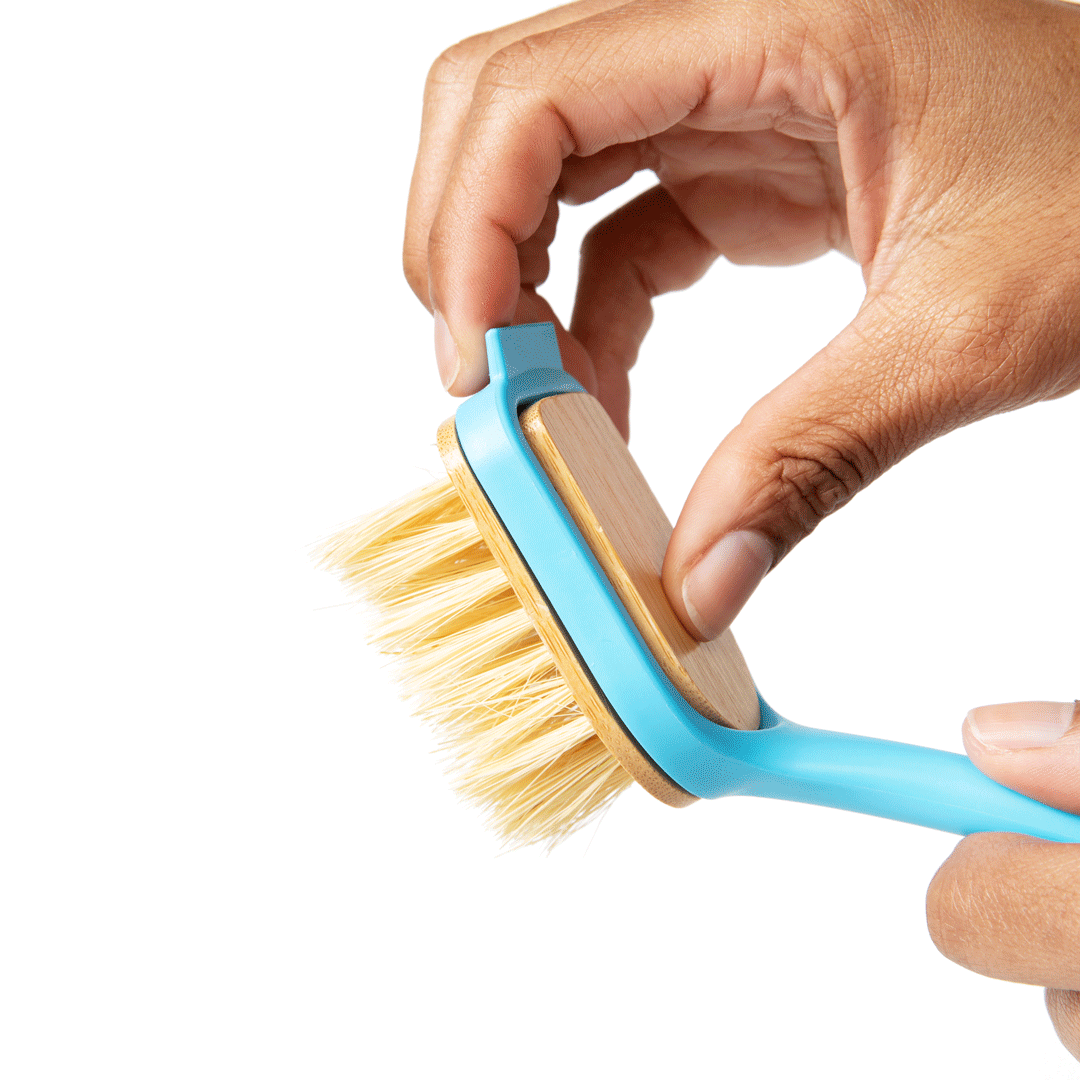 Do The Dishes Brush - Compostable Head, No Microplastics, Recycled Handle