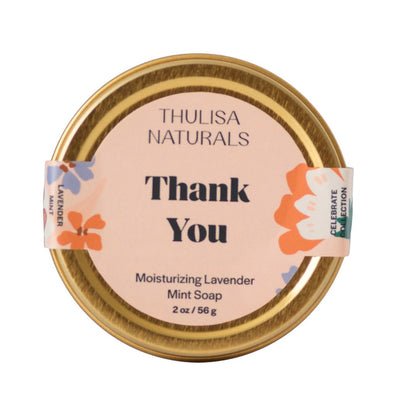 Shea Butter Hand + Body Travel Soap | Thank You