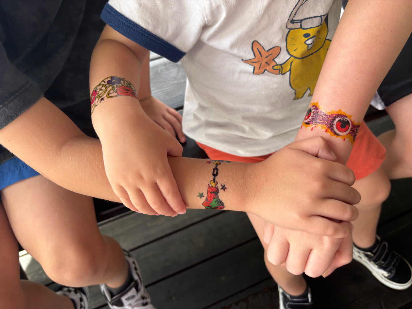 Jack-O Tattoo Band - Temporary Kids Tattoo Band