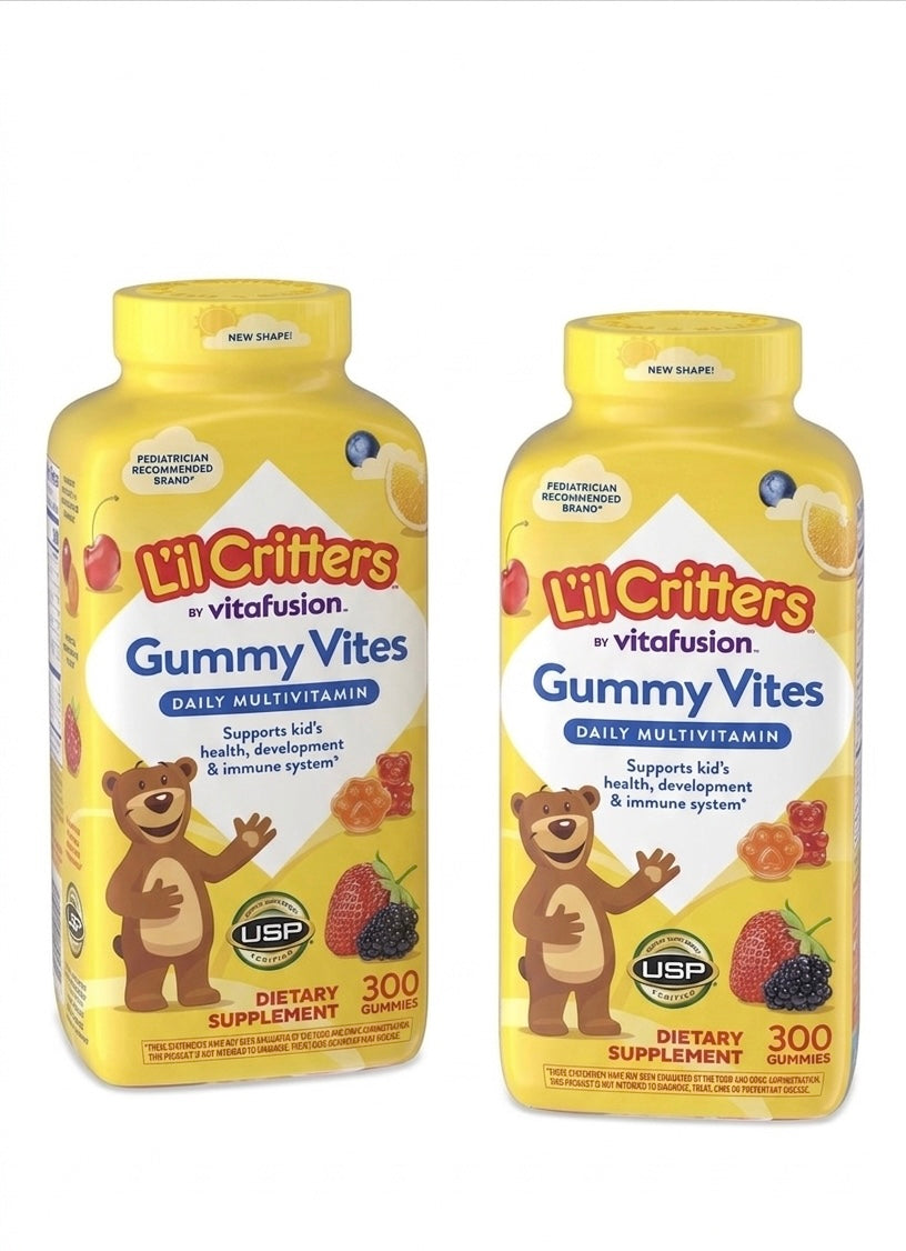 L'il Critters Gummy Vites Multivitamin - 600 Count