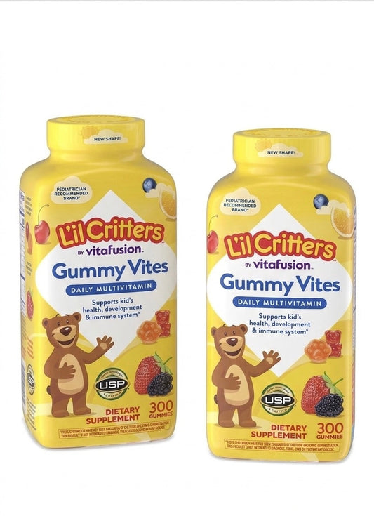 L'il Critters Gummy Vites Multivitamin - 600 Count