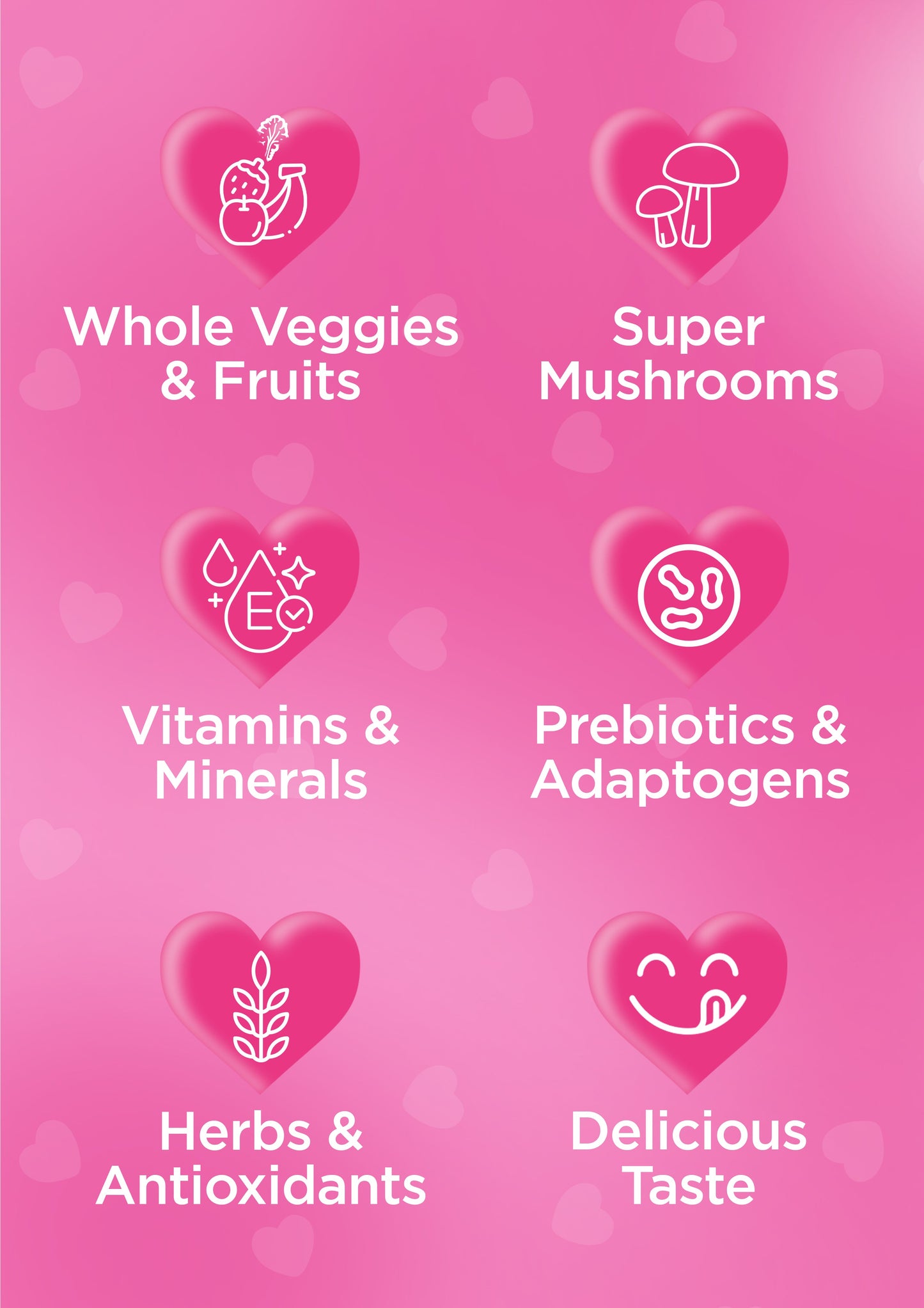 It Girl Snack - Superfoods Greens Gummies in Pink Starburst Flavor