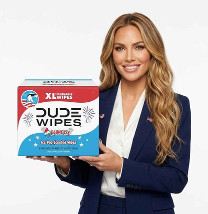 DUDE Wipes XL Flushable Wipes – Extra Large, Unscented, Septic Safe