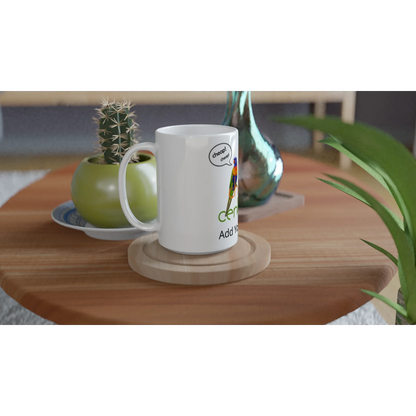 White 15oz Ceramic Mug