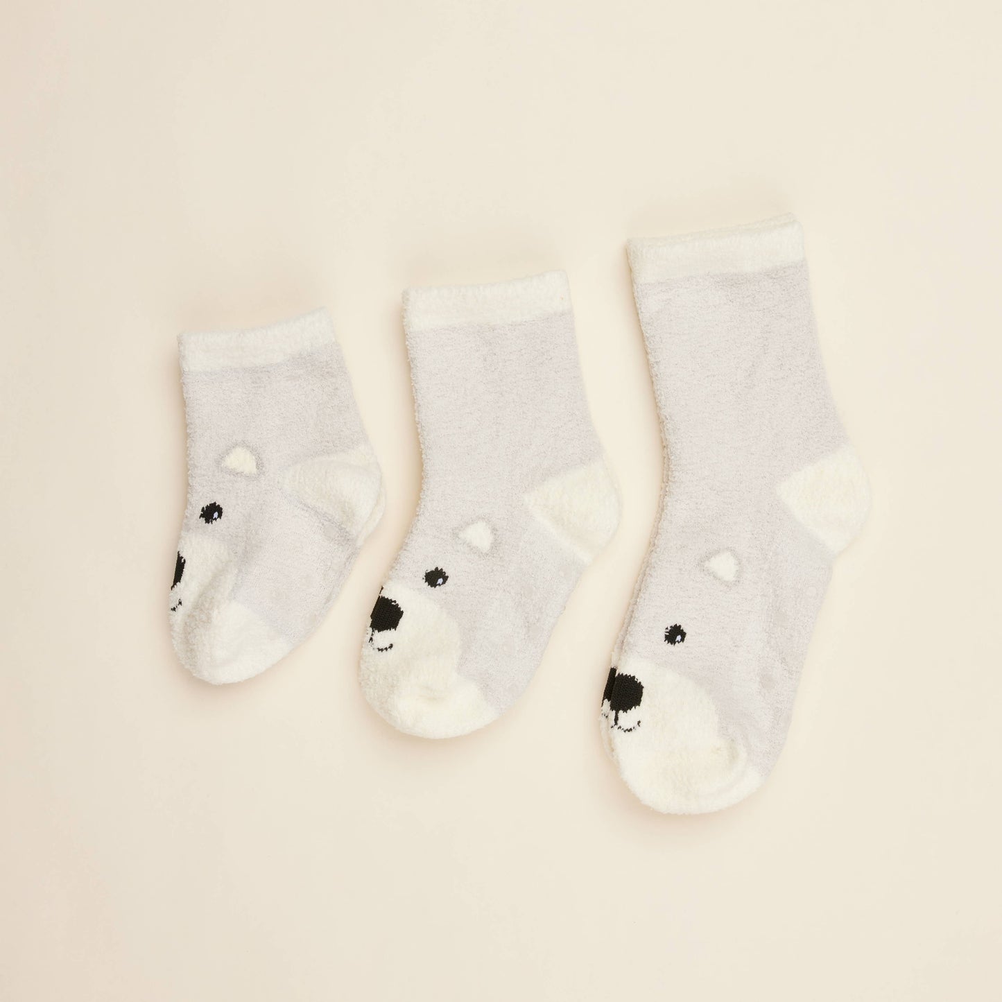 Warmies® Marshmallow Bear Crew Sock Set
