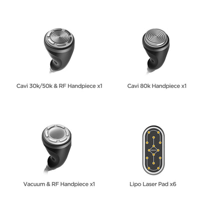 Aristorm 4-in-1 S-Shape Ultrasonic Cavitation & RF Lipo Laser System