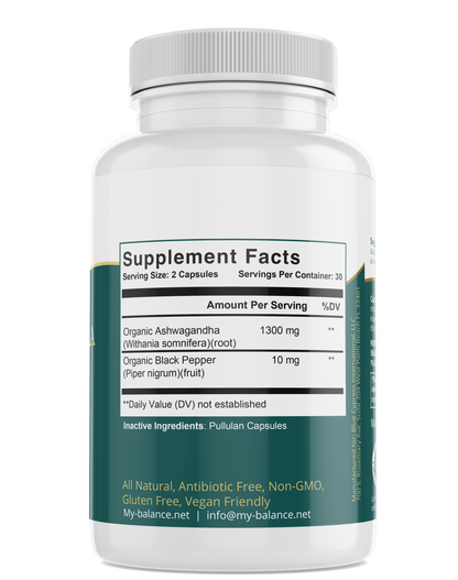 My Balance Nutrisentials Organic Ashwagandha - An Ancient Treasure