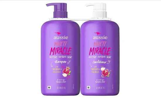 Aussie Multi Miracle Shampoo & Conditioner, 39.9 fl. oz., 2 pk.
