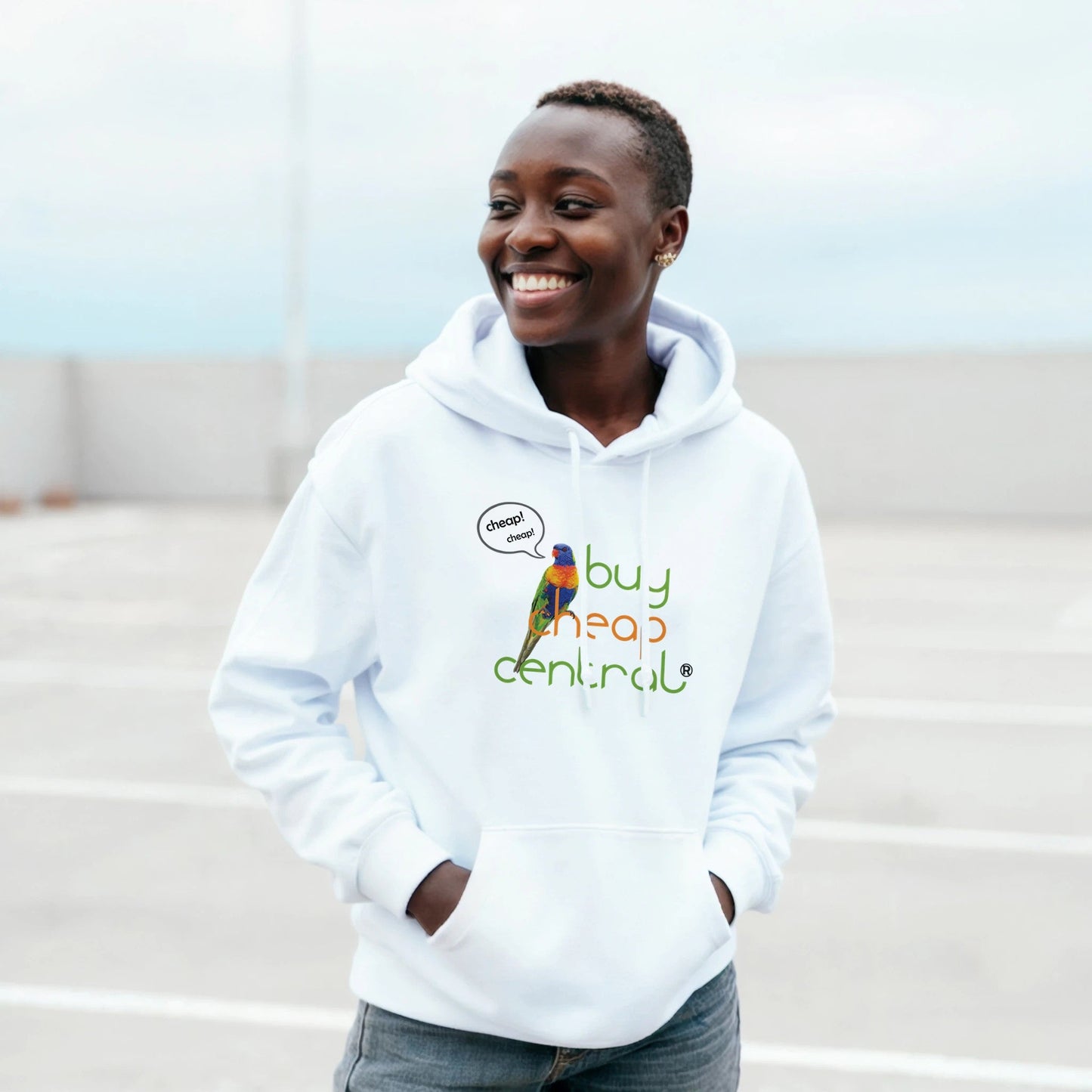 Classic Unisex Pullover Hoodie | Gildan® 18500 White
