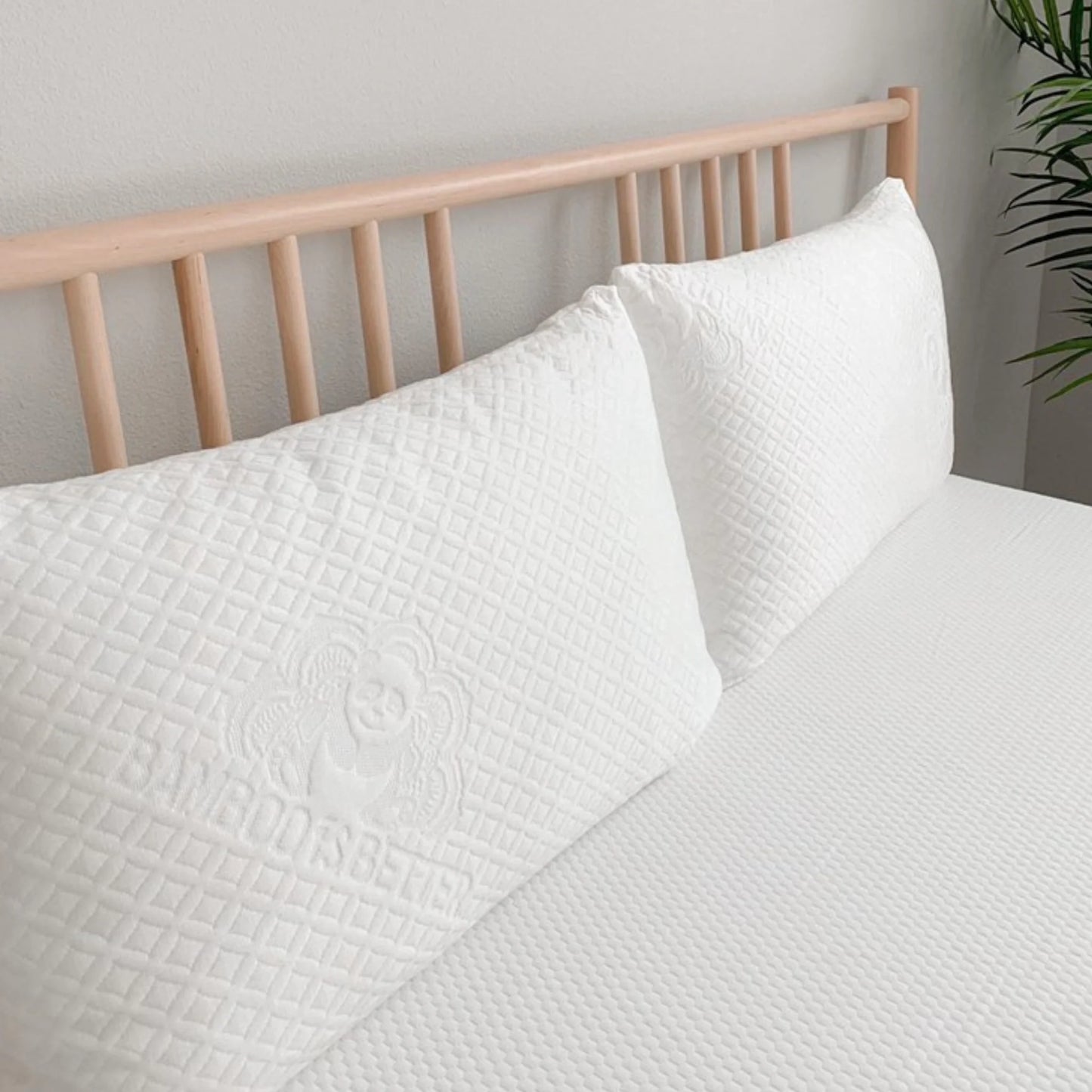 Bamboo Cleaning? Wait. I must check: The selected string: "Bamboo Cooling Pillow Cover Hypoallergenic And Washable For Standard Pillows"