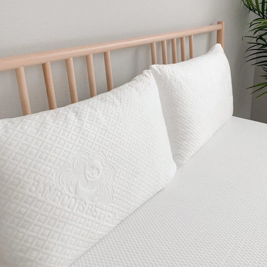 Bamboo Cleaning? Wait. I must check: The selected string: "Bamboo Cooling Pillow Cover Hypoallergenic And Washable For Standard Pillows"
