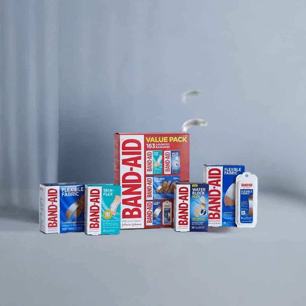 BAND-AID Adhesive Bandages, Variety Pack, 163 ct. GREAT DEAL!!