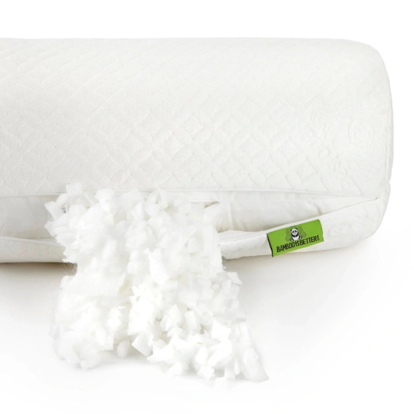 Adjustable Bamboo Cooling Bolster Pillow for Neck Back Knees