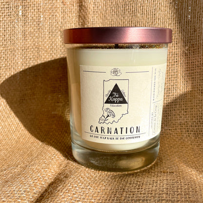 Soy Candle - Tri Kappa (Carnation)