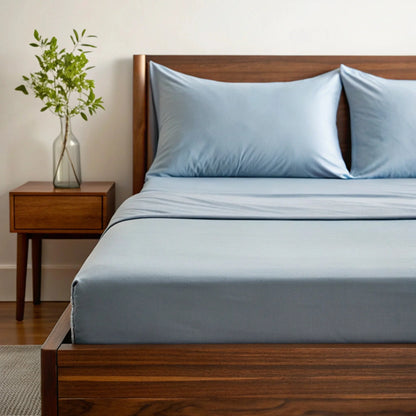 Copper Infused Bamboo Sheet Set for Cooler Sleep Comfort