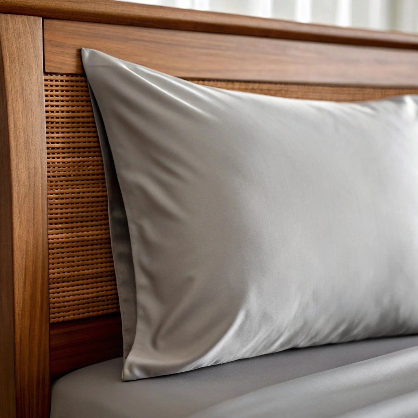 Copper Infused Bamboo Pillowcase With Cooling Moisture Wicking Comfort