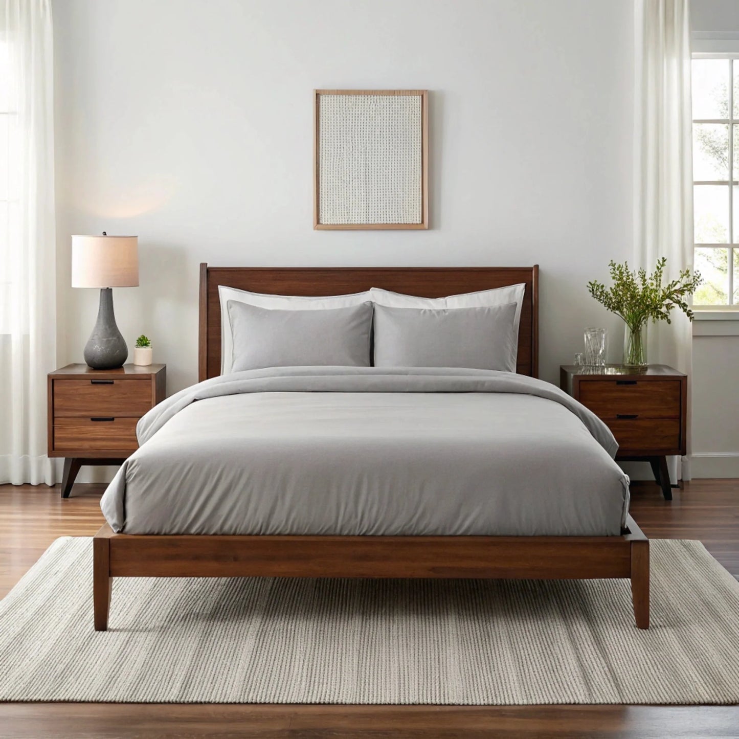 Copper Infused Bamboo Sheet Set for Cooler Sleep Comfort