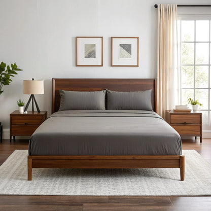Copper Infused Bamboo Sheet Set for Cooler Sleep Comfort