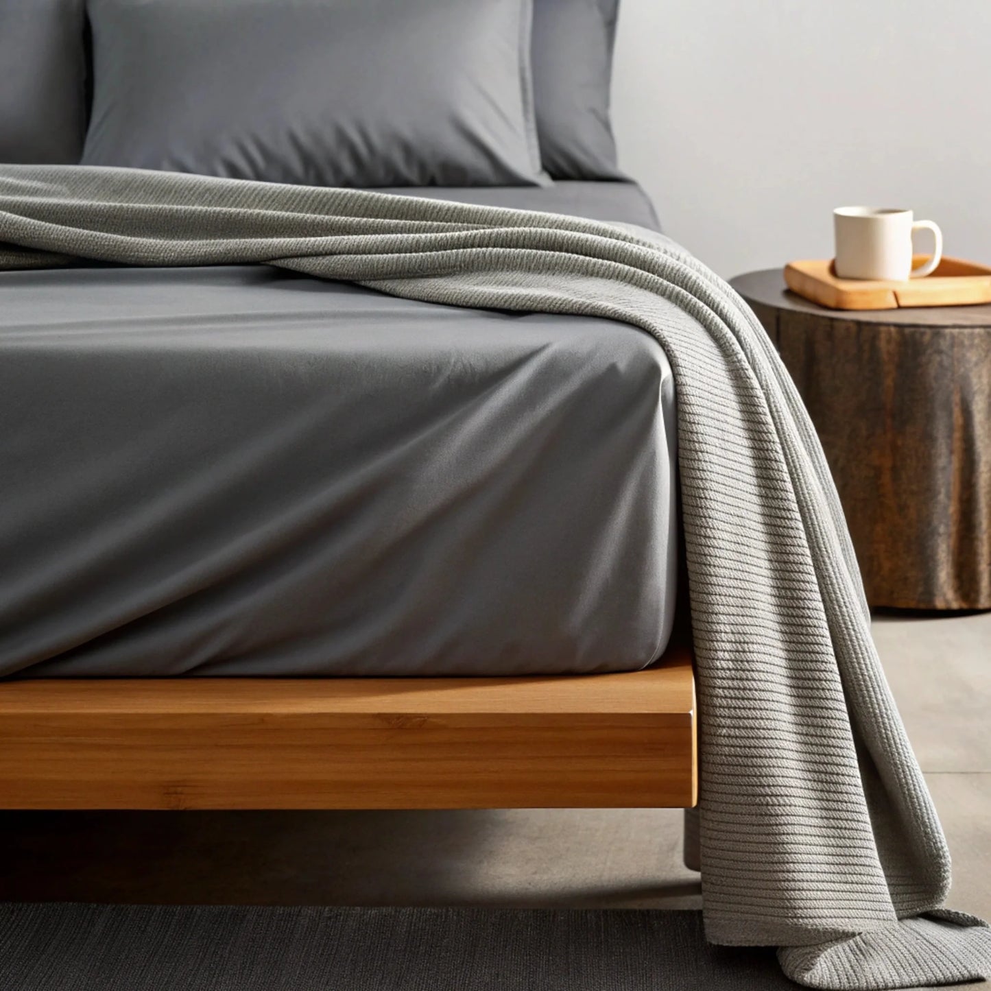 Copper Infused Bamboo Sheet Set for Cooler Sleep Comfort
